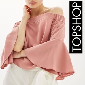 Topshop - Ella Off The Shoulder Top